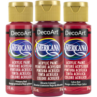 Americana Acrylics Reds