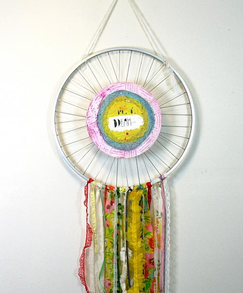 DIY Upcycled Dream Catcher - 7 Days of Thrift Shop Flips - Day Six - Little  Vintage Cottage