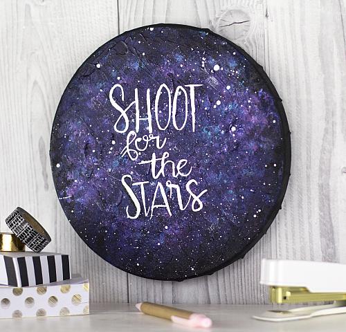 Shoot for the stars canvas