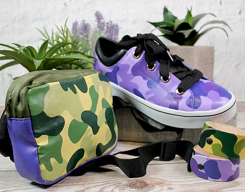Graffiti Camouflage Shoes & Accessories