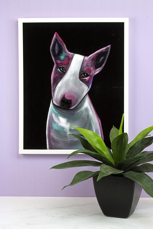 A dog portrait