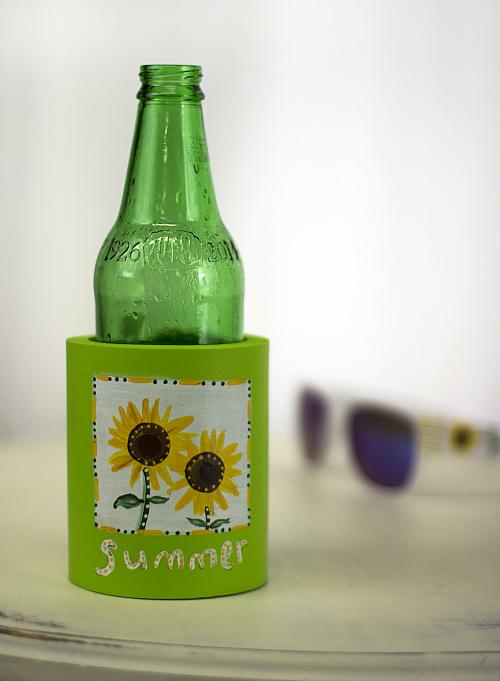 Sunflower koozie deals