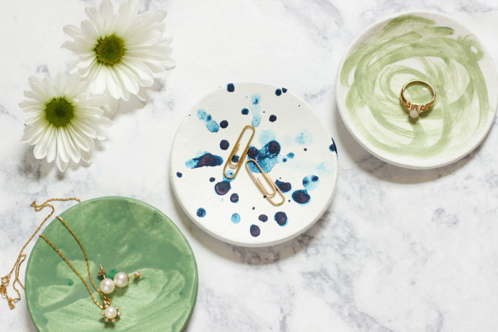 Air-Dry Clay Trinket Dishes