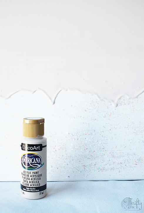 Decoart Galaxy Glitter Acrylic Paint 2Oz-Starburst - Champagne