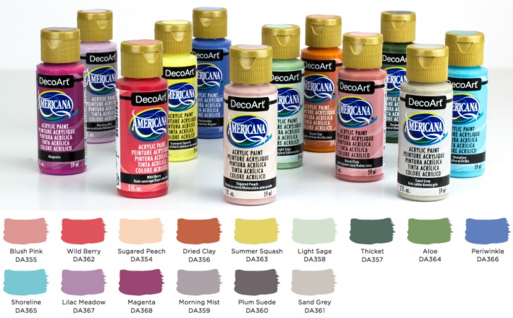 decoart paint colors