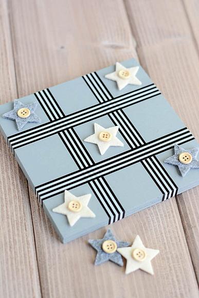 Handmade Tic Tac Toe Board