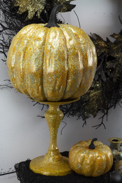 Black/Gold pumpkins