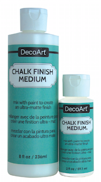 Chalk finish