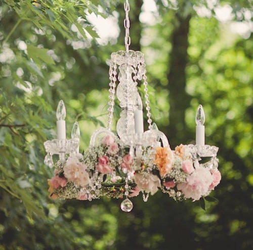 Floral fancy chandilier