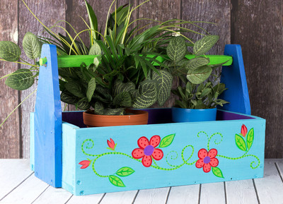 garden box paint ideas