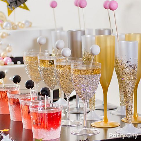 Glitter cups