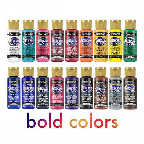 Bold Colors Acrylic Paint Set