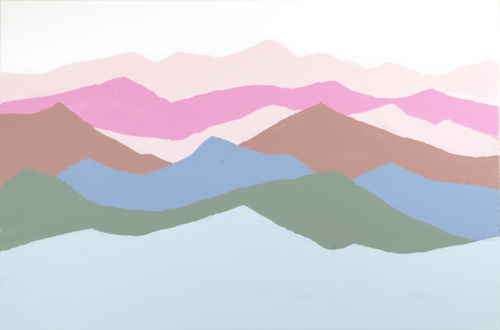 Pastel mountains