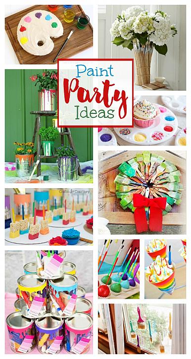 Paint Party Ideas