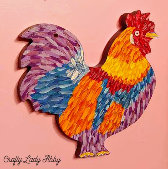 Rainbow rooster