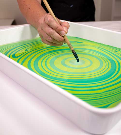 What is Water Marbling?