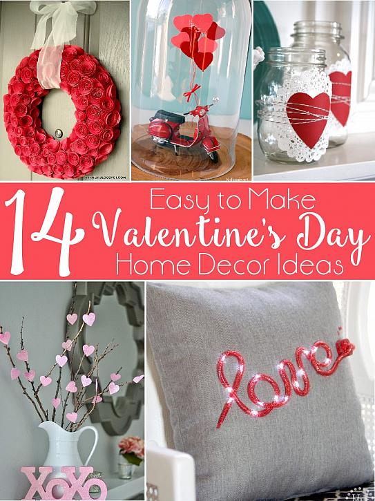 14 Valentine\'s Day Home Decor Ideas